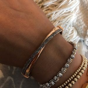 Michael Kors band - rose gold and silver